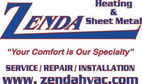 zenda heating and sheet metal|zenda monterey county.